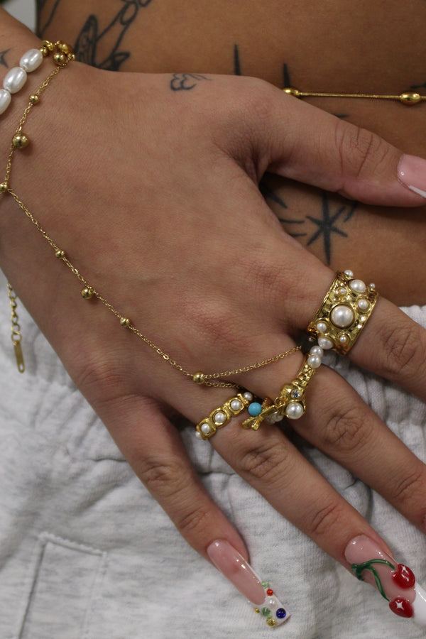 Anello Regolabile Serene Oro