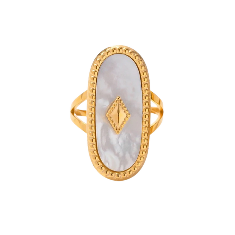 Anello regolabile Aura Opalina Oro