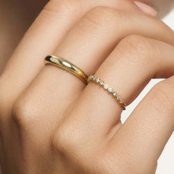 Anello a bolle di diamante | Oro