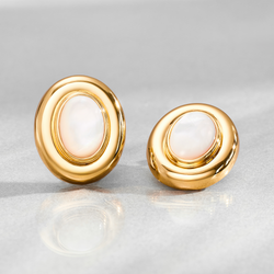 Orecchini Giselle con Perla | Oro