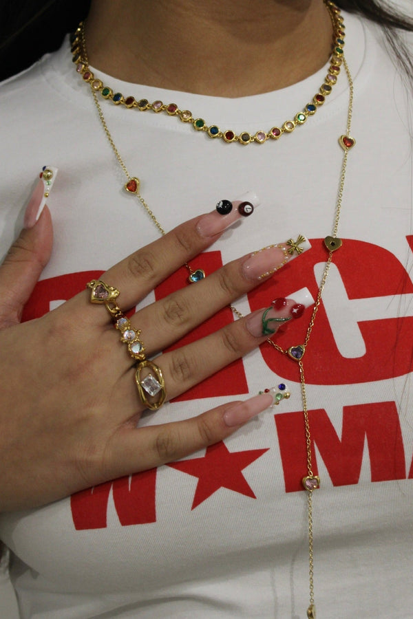 Anello Cristallo Trasparente