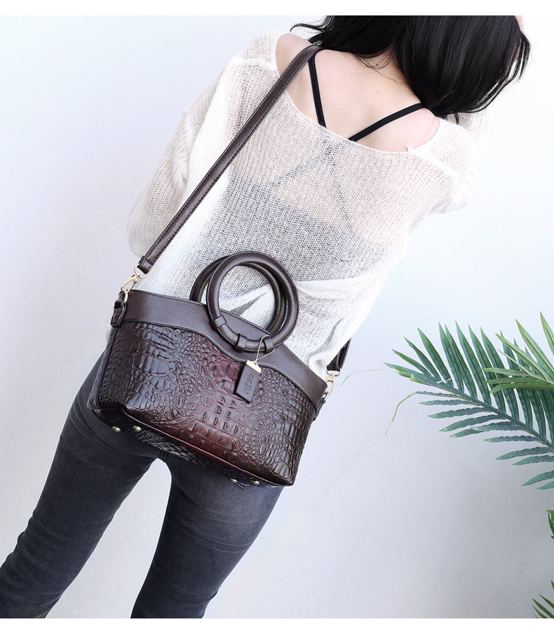 Ella™ Classic Croc | Borsa vintage versatile
