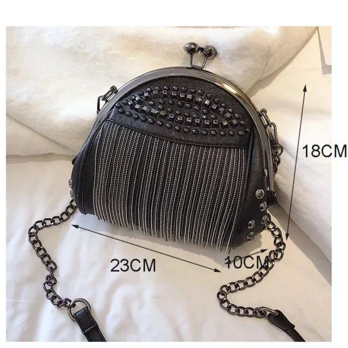 Borsa Lina™ Kiss-Lock | Essenziale retrò chic 