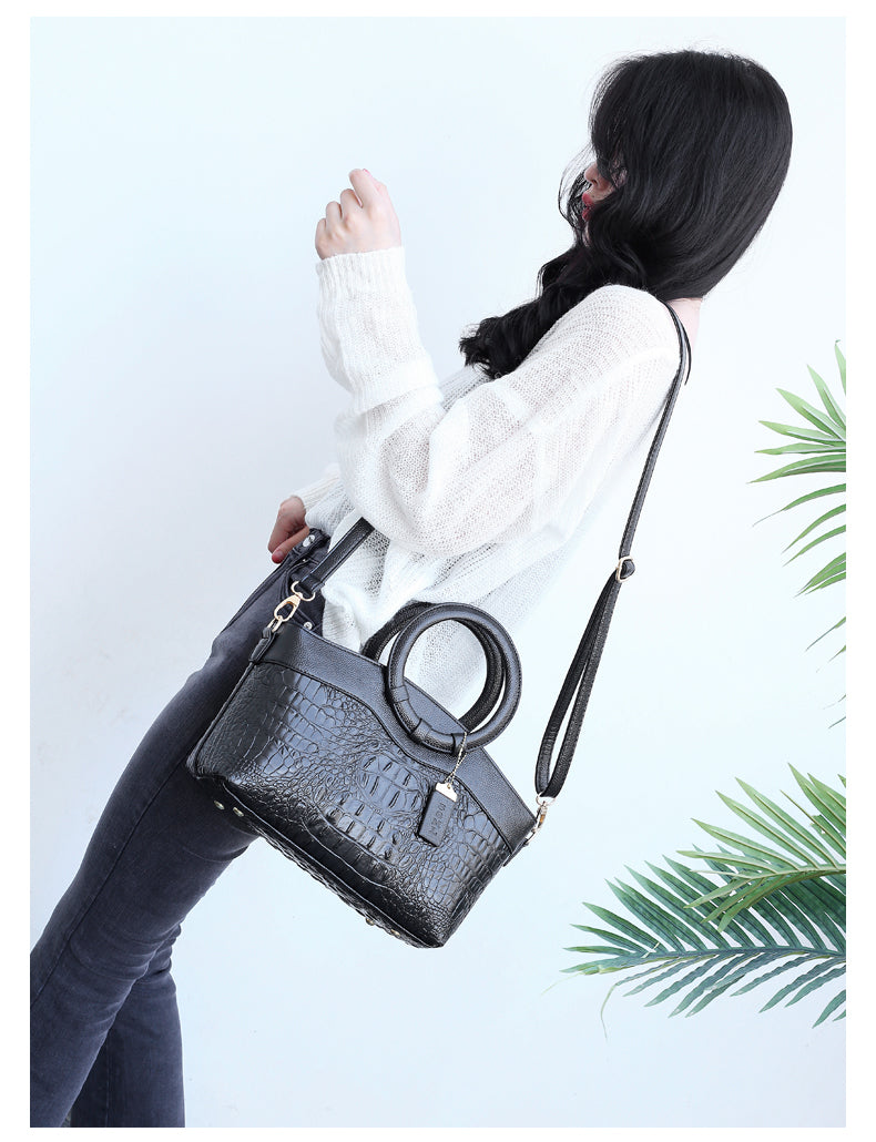 Ella™ Classic Croc | Borsa vintage versatile