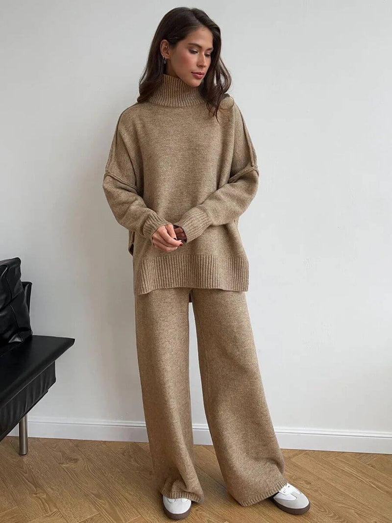 Stella - Set di pantaloni larghi e comodi da lavorare a maglia 