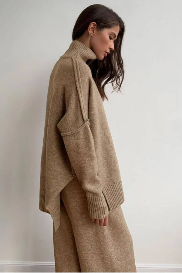 Stella - Set di pantaloni larghi e comodi da lavorare a maglia 