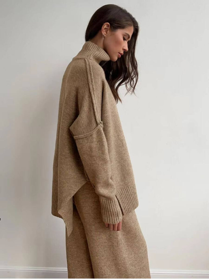 Stella - Set di pantaloni larghi e comodi da lavorare a maglia 