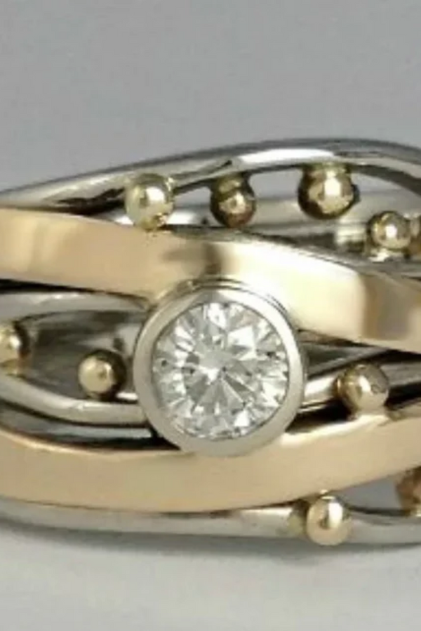 DEBORAH ANELLO D'ORO VINTAGE