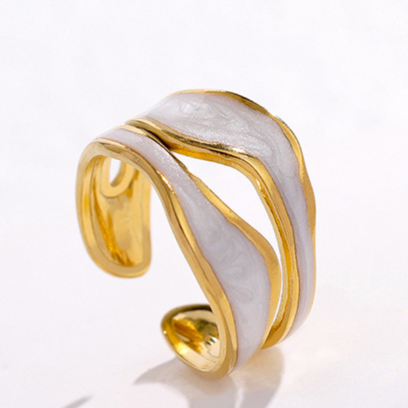 Anello vintage in oro bianco DREAM
