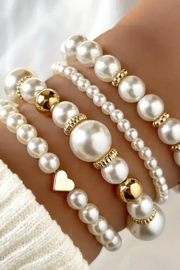 Set di bracciali Elegance Pearl