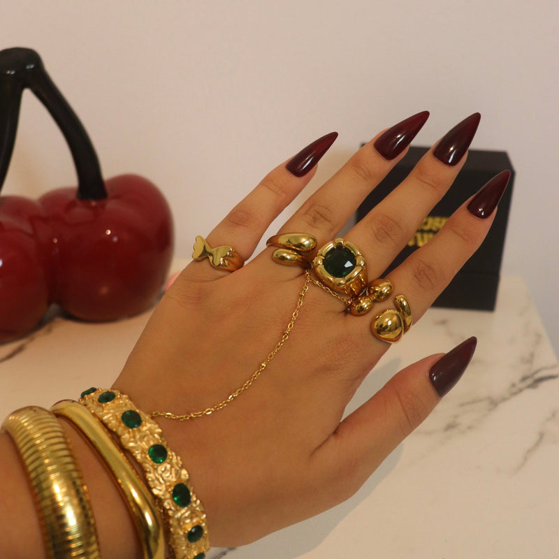 Anello Tesoro Smeraldo