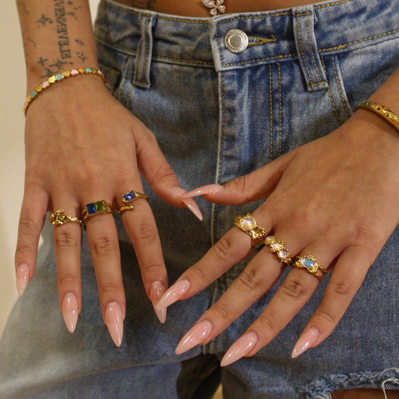 Anello regolabile Saturno