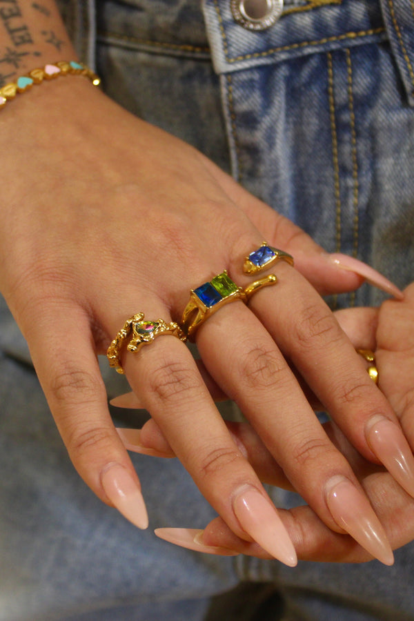 Anello regolabile Saturno