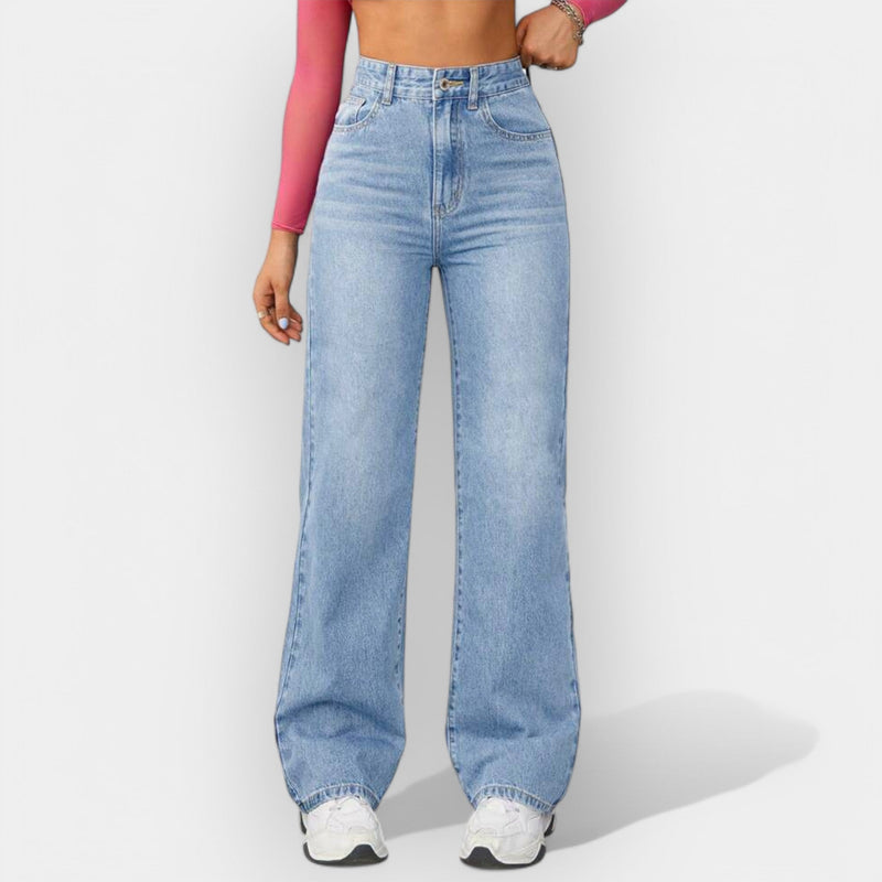 Jeans a gamba dritta