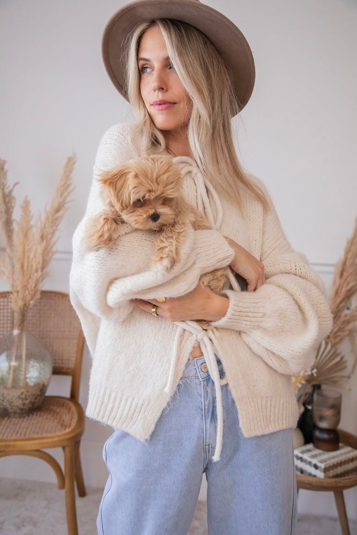 Adelie | Cardigan in maglia