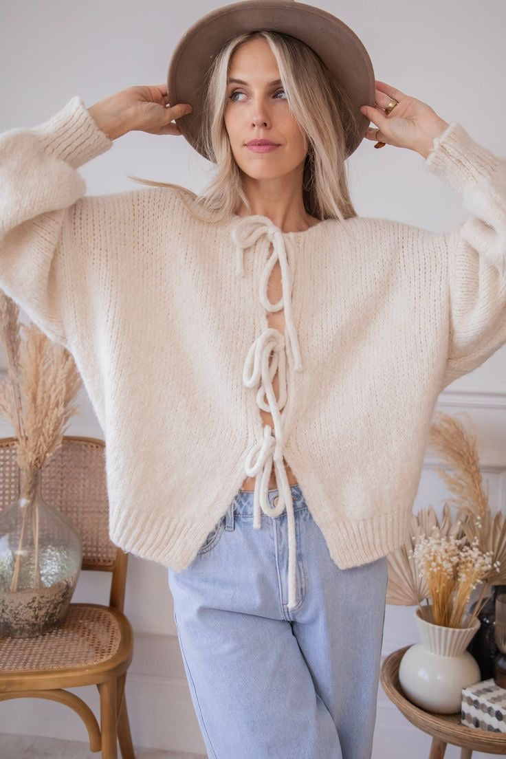 Adelie | Cardigan in maglia