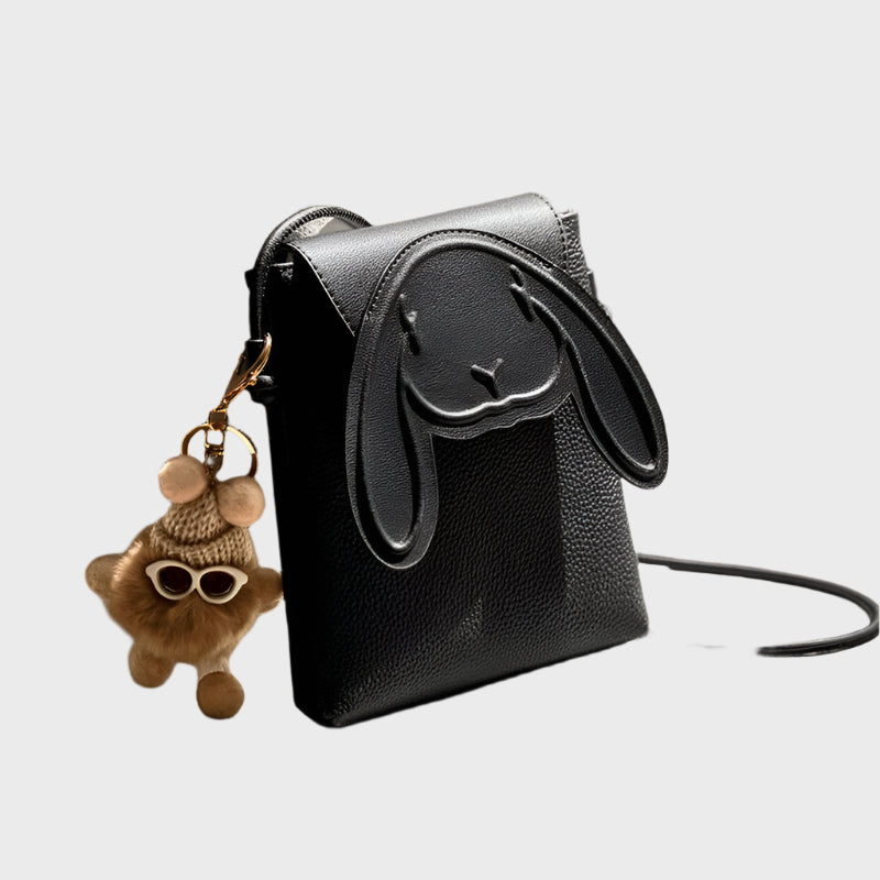 Mini borsa a tracolla in pelle