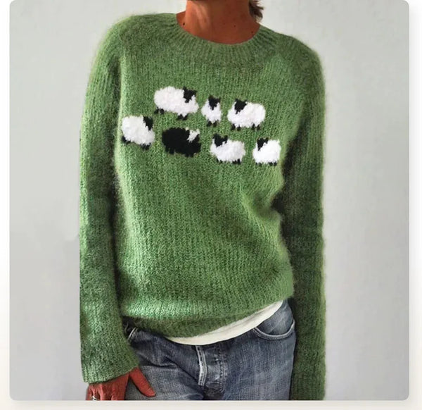 Poppy™ - Maglione Retrò Accogliente