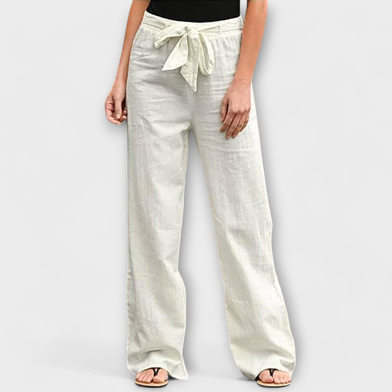 Pantaloni di lino leggero