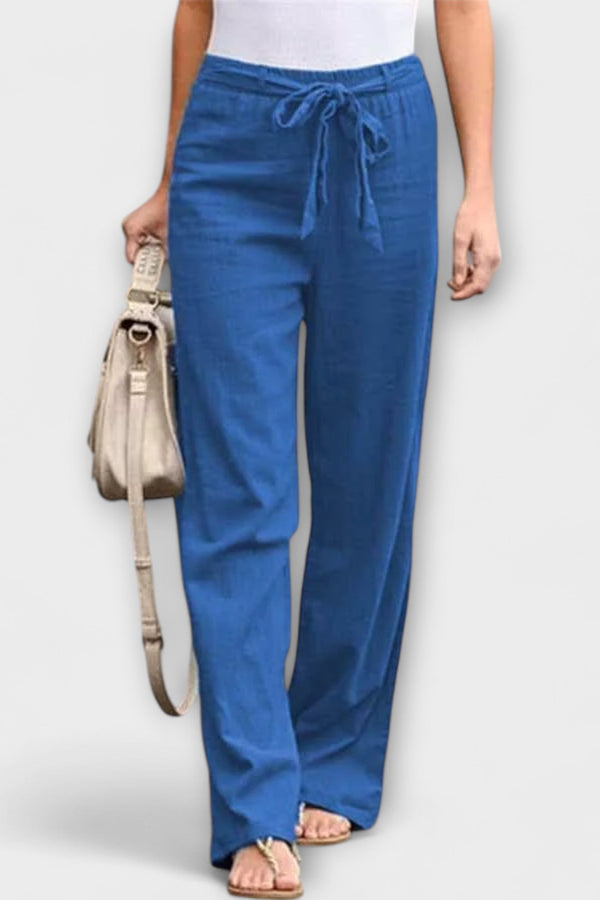 Pantaloni di lino leggero