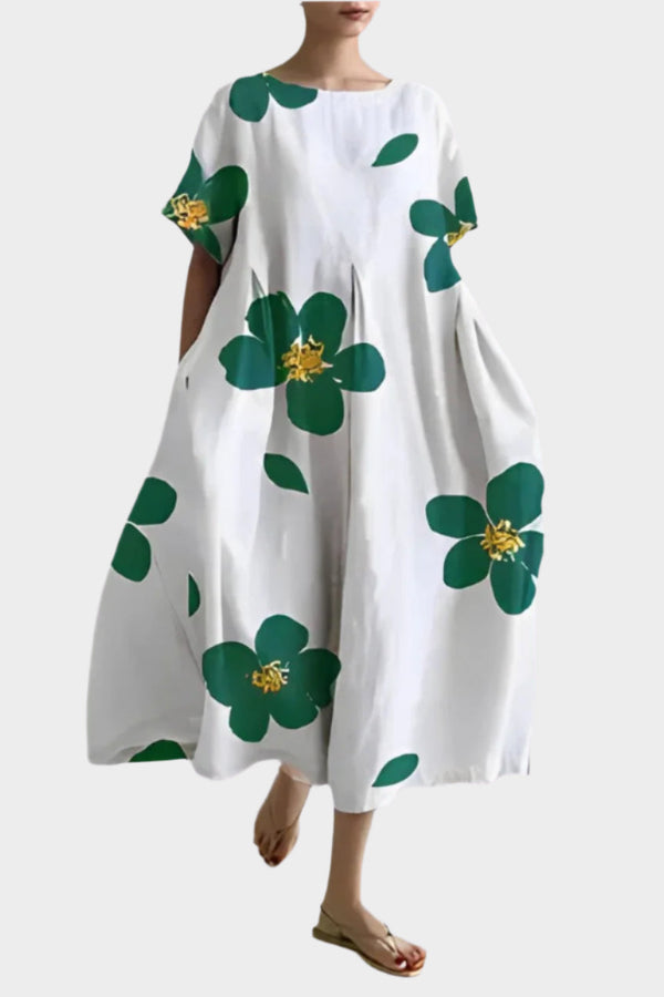 Comodo abito lungo retrò