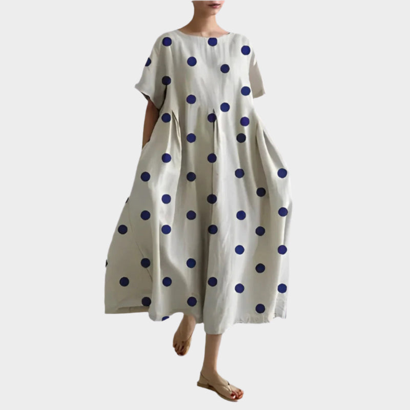 Comodo abito lungo retrò