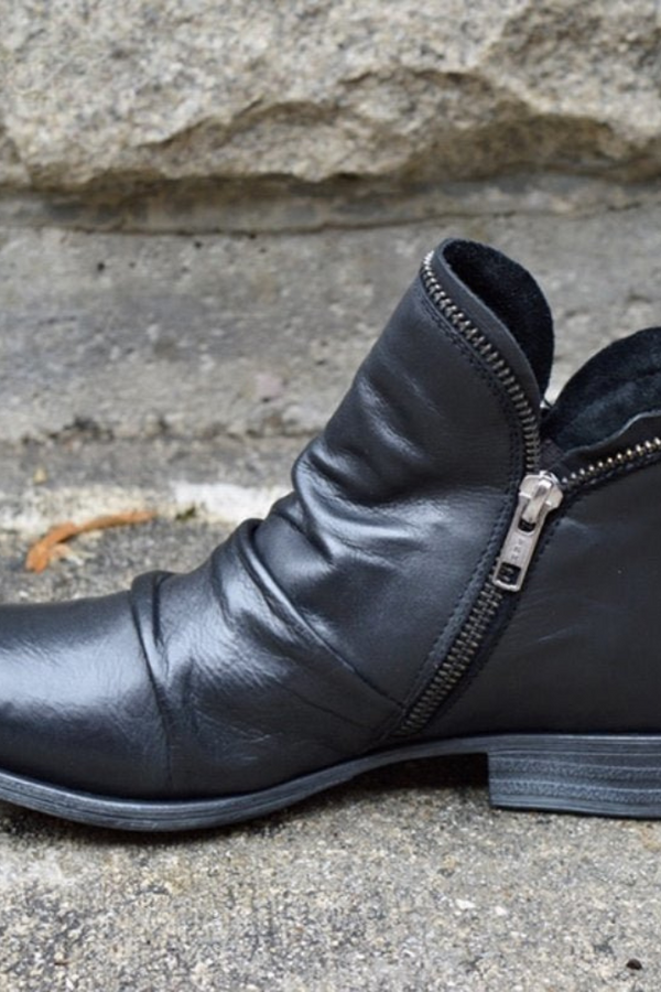 Nahla - Stivaletti con plateau in stile britannico