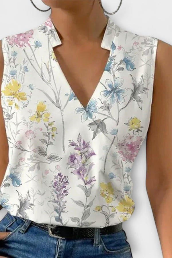 Loretta | Top sofisticato con scollo a V