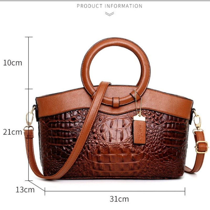 Ella™ Classic Croc | Borsa vintage versatile