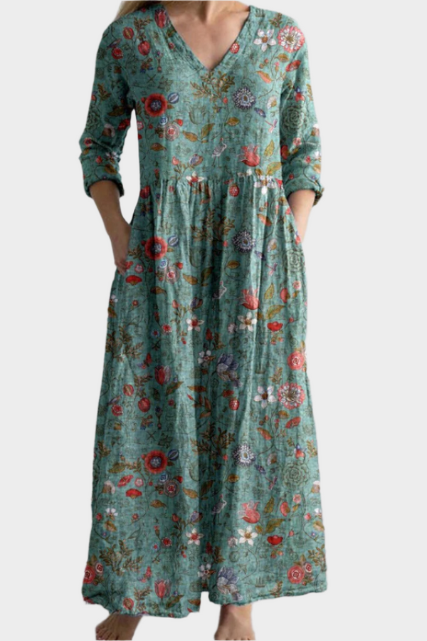 Abito boho dallo stile arioso
