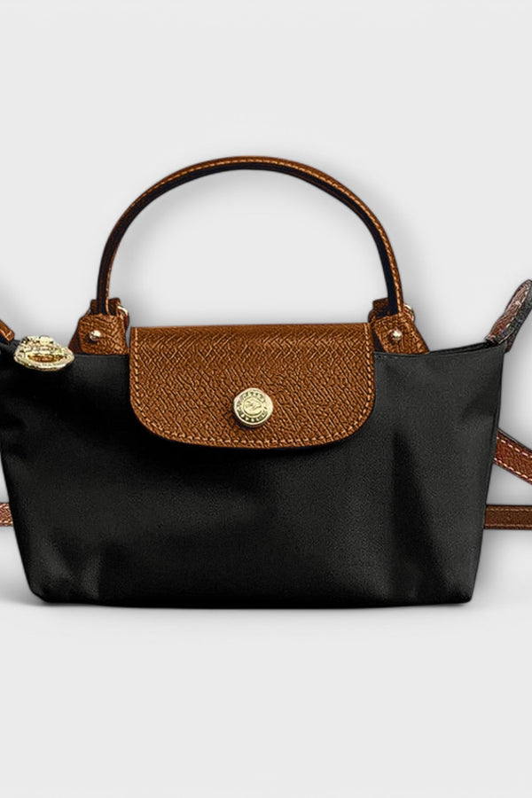 Borsa a tracolla bicolore