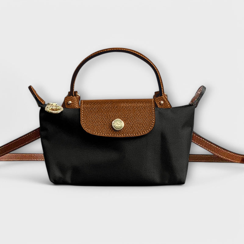 Borsa a tracolla bicolore