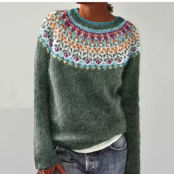 Silvana™ - Maglione Retrò Accogliente