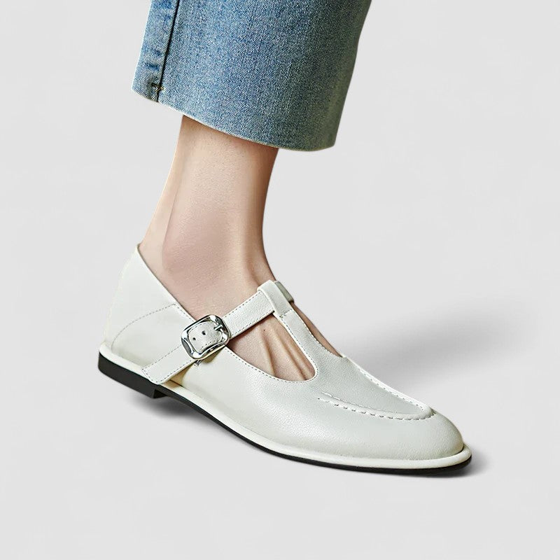 Camila™ – Scarpe ortopediche Mary Jane con tacco basso