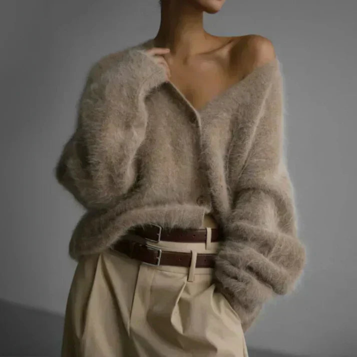 Perry - Elegante maglione oversize in maglia 