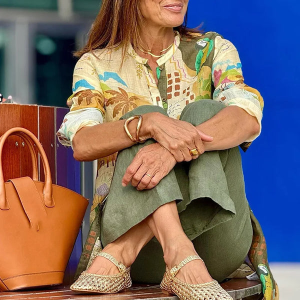 Jessica | Set coordinato in lino