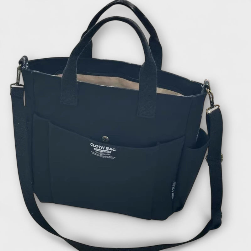 Olivia - Borsa tote in tela minimalista