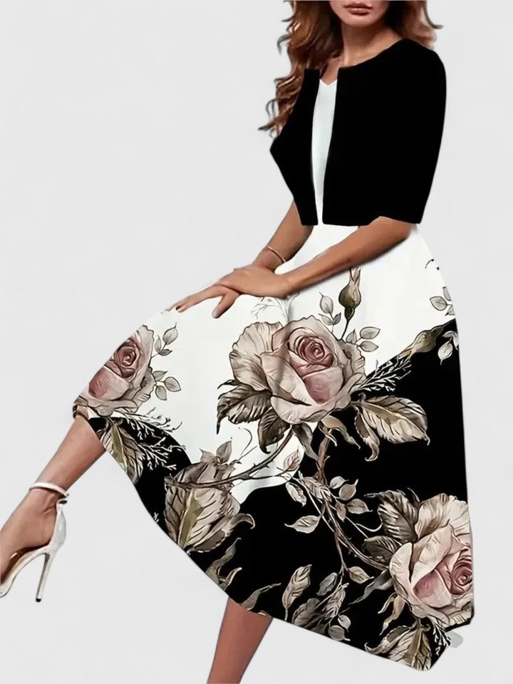 Chantal | Elegante abito midi