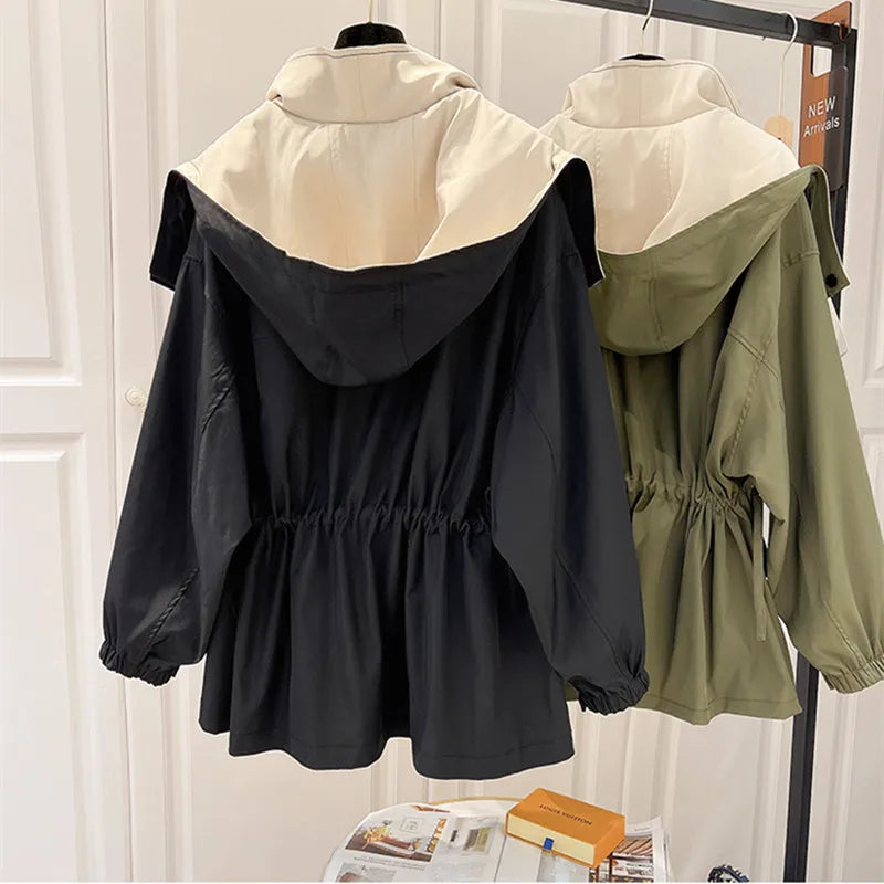 Evelyn™ | Trench elegante e idrorepellente