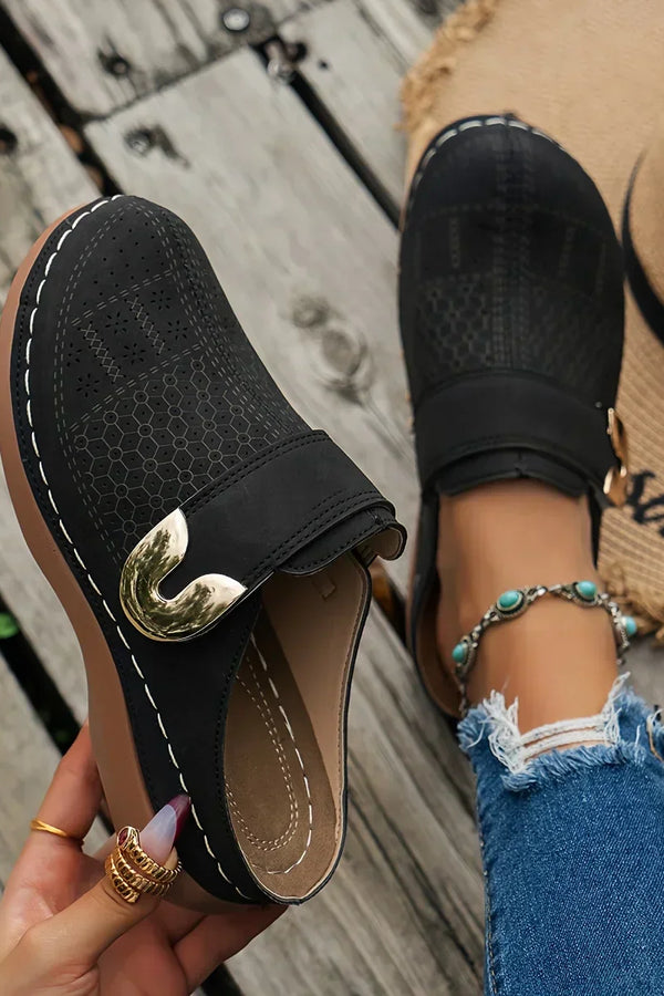 Chryssa | Sandali con zeppa chic da donna