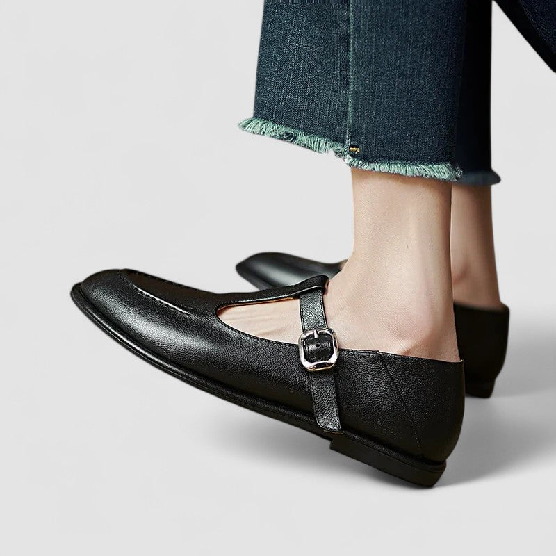 Camila™ – Scarpe ortopediche Mary Jane con tacco basso