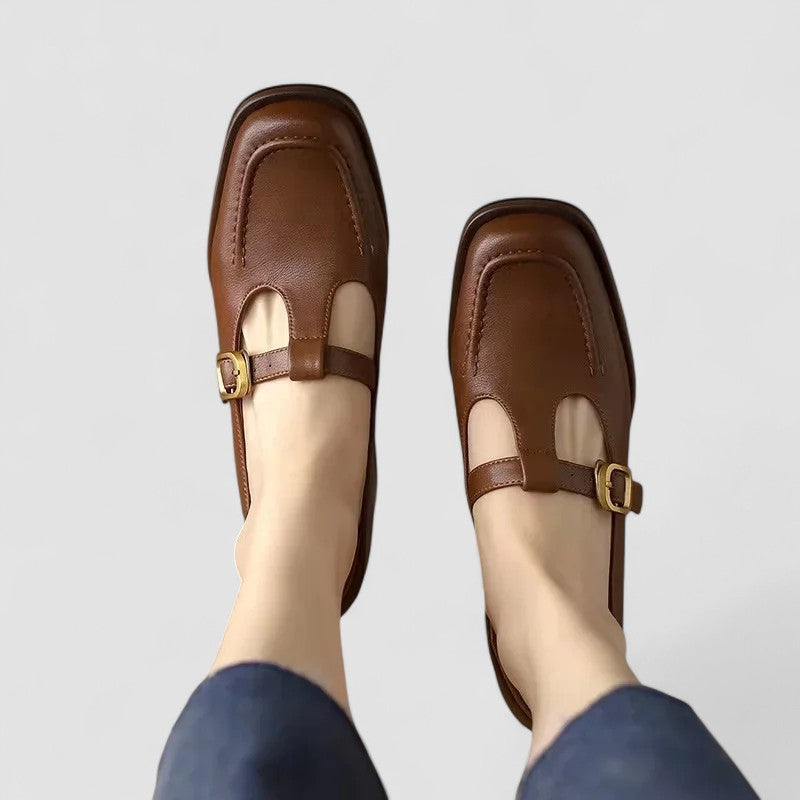 Elizabeth™ – Scarpe ortopediche Mary Jane con cinturino a T