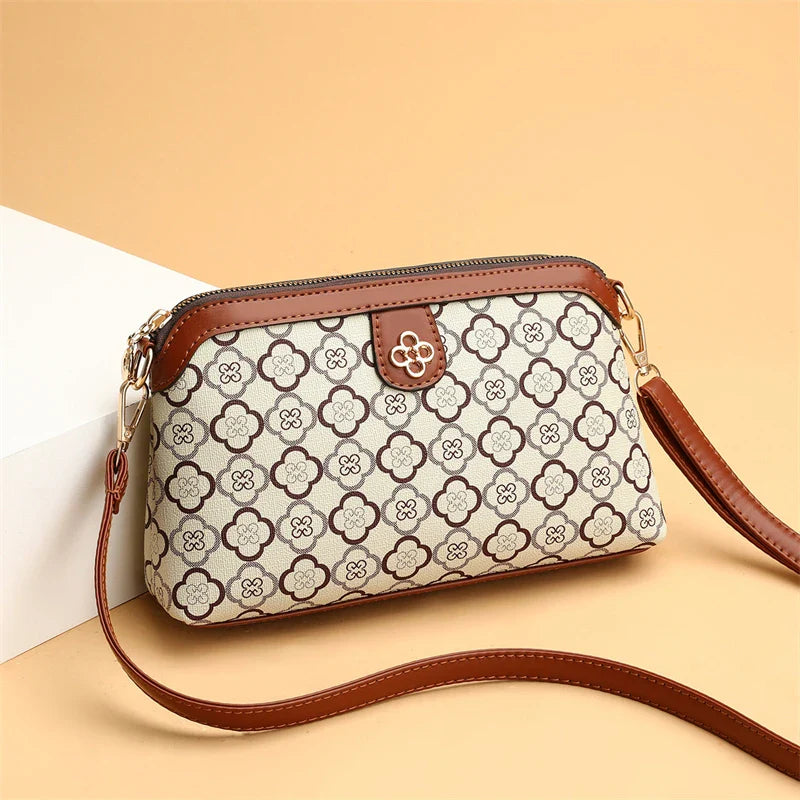 Amelia™ - Borsa a tracolla floreale premium