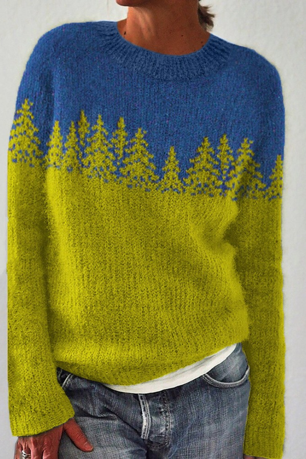 Silvana™ - Comodo maglione retrò