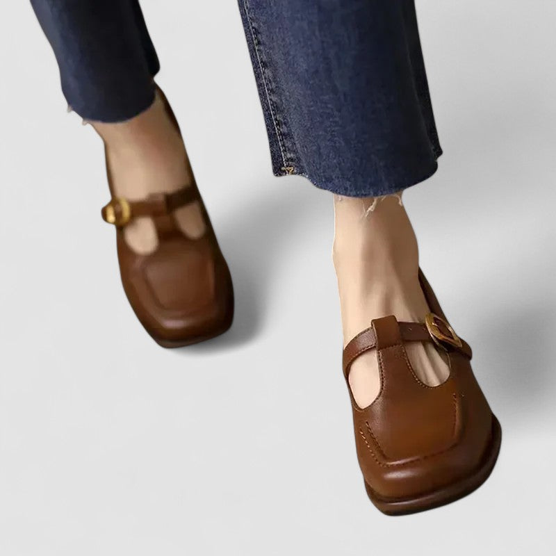 Elizabeth™ – Scarpe ortopediche Mary Jane con cinturino a T