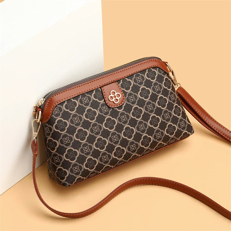 Amelia™ - Borsa a tracolla floreale premium