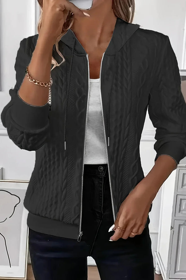 Lena™ - Felpa con cappuccio e cerniera 