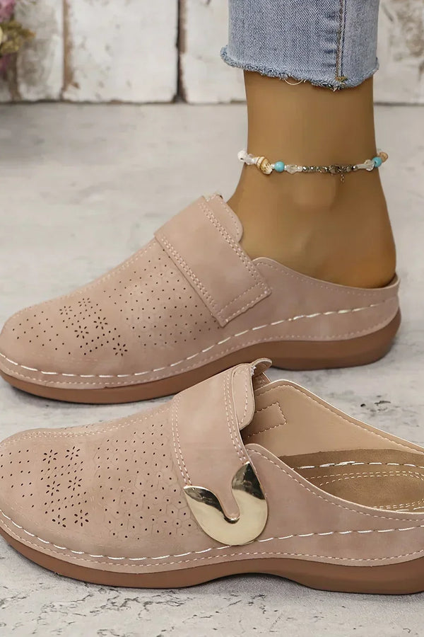 Chryssa | Sandali con zeppa chic da donna