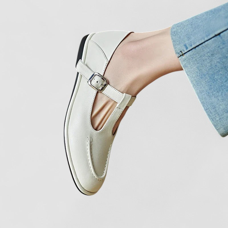 Camila™ – Scarpe ortopediche Mary Jane con tacco basso