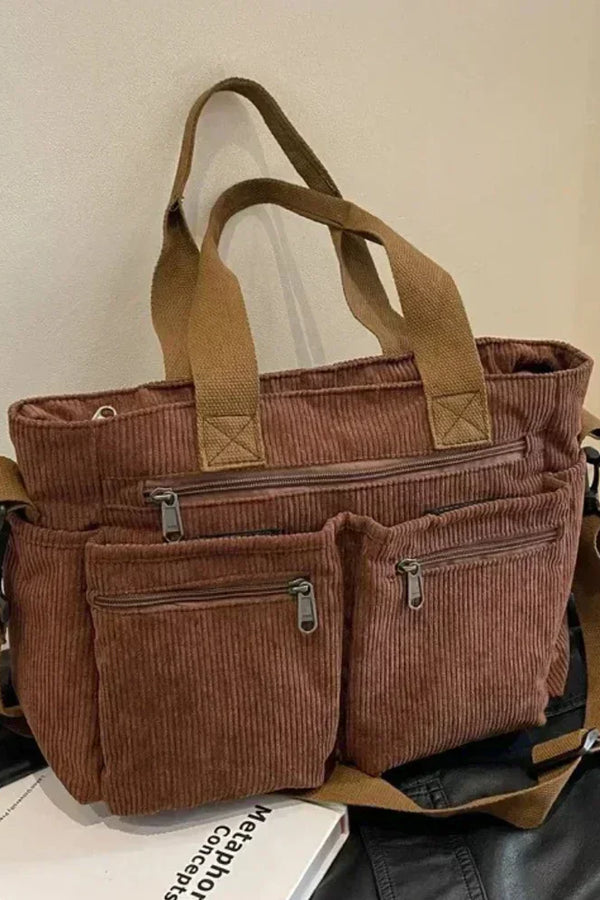 Lina™ - Borsa con coulisse e dettagli fatti a mano